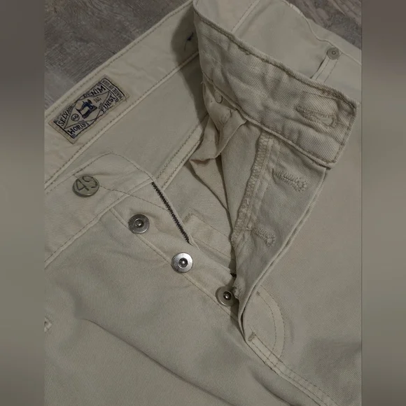 Adriano Goldschmied Denim Jeans 33x34 Kurabo Japan Selvage Denim